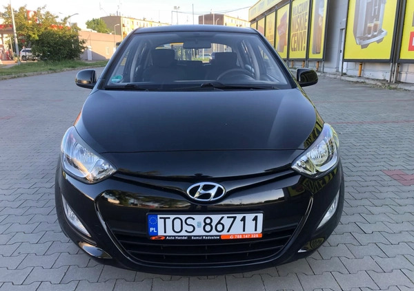 Hyundai i20 cena 23999 przebieg: 122321, rok produkcji 2013 z Legnica małe 172